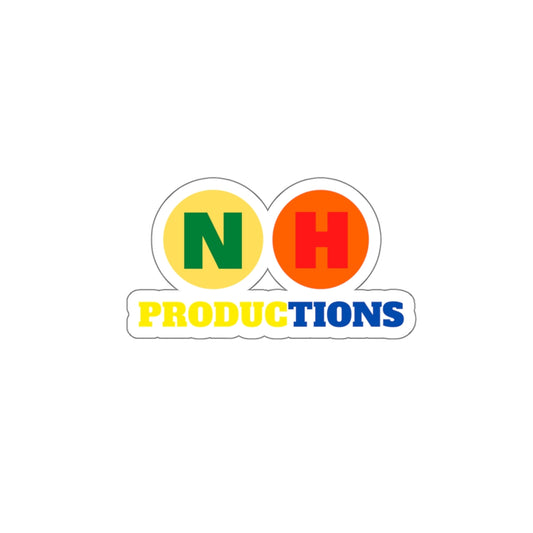 NH Productions Logo Die-Cut Sticker
