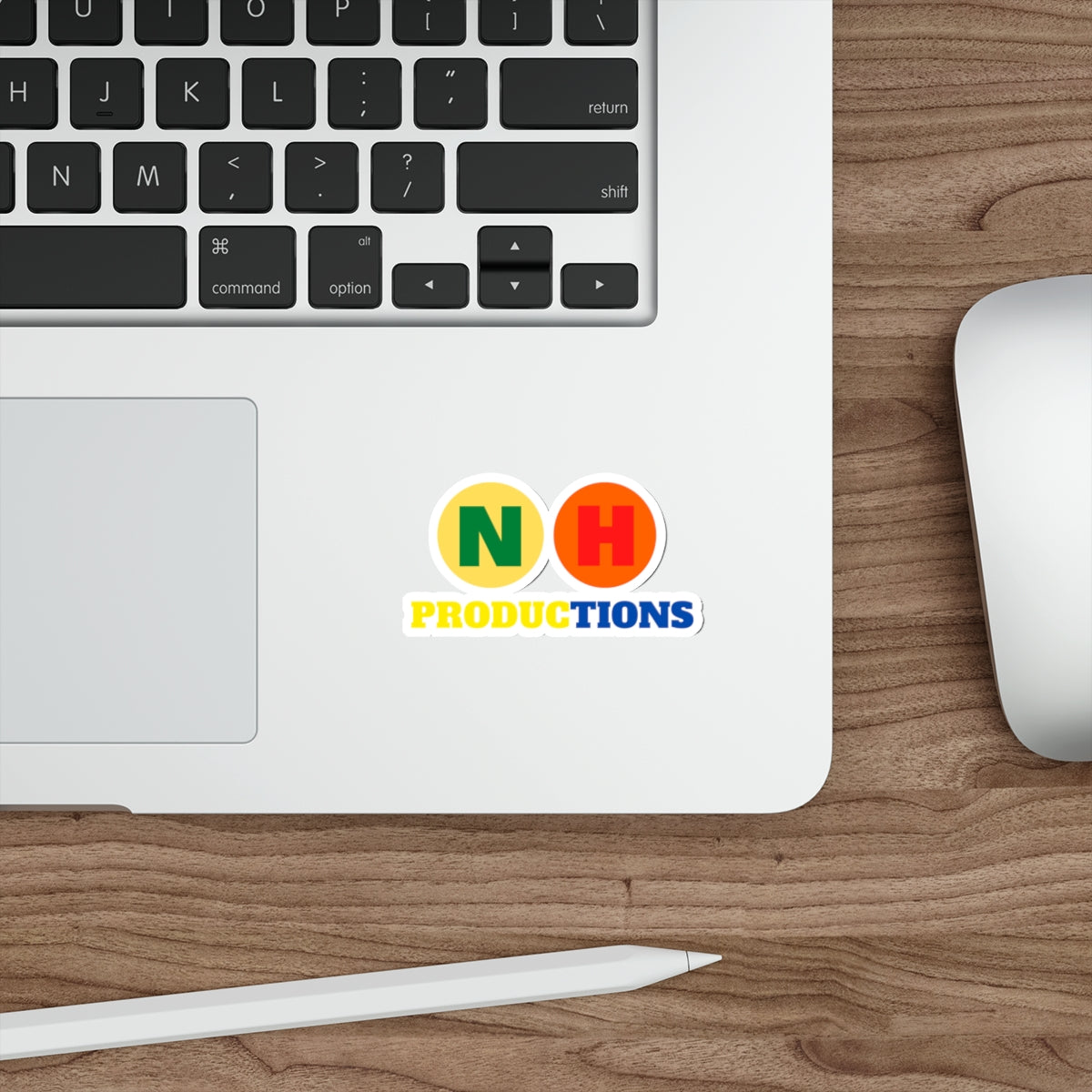 NH Productions Logo Die-Cut Sticker